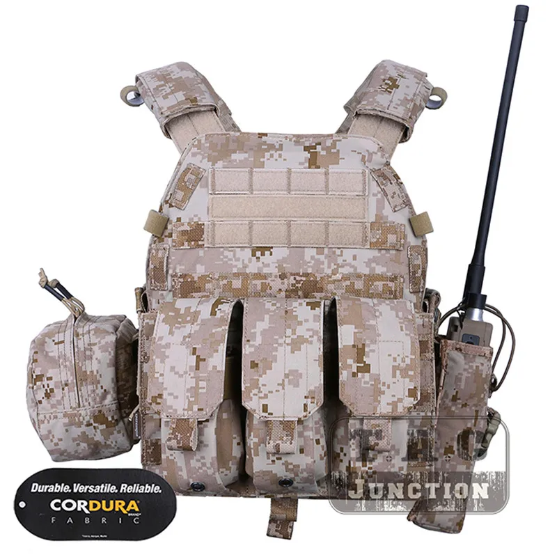 Emersongear-Tactical Combat Vest for Men, Modular Plate Carrier