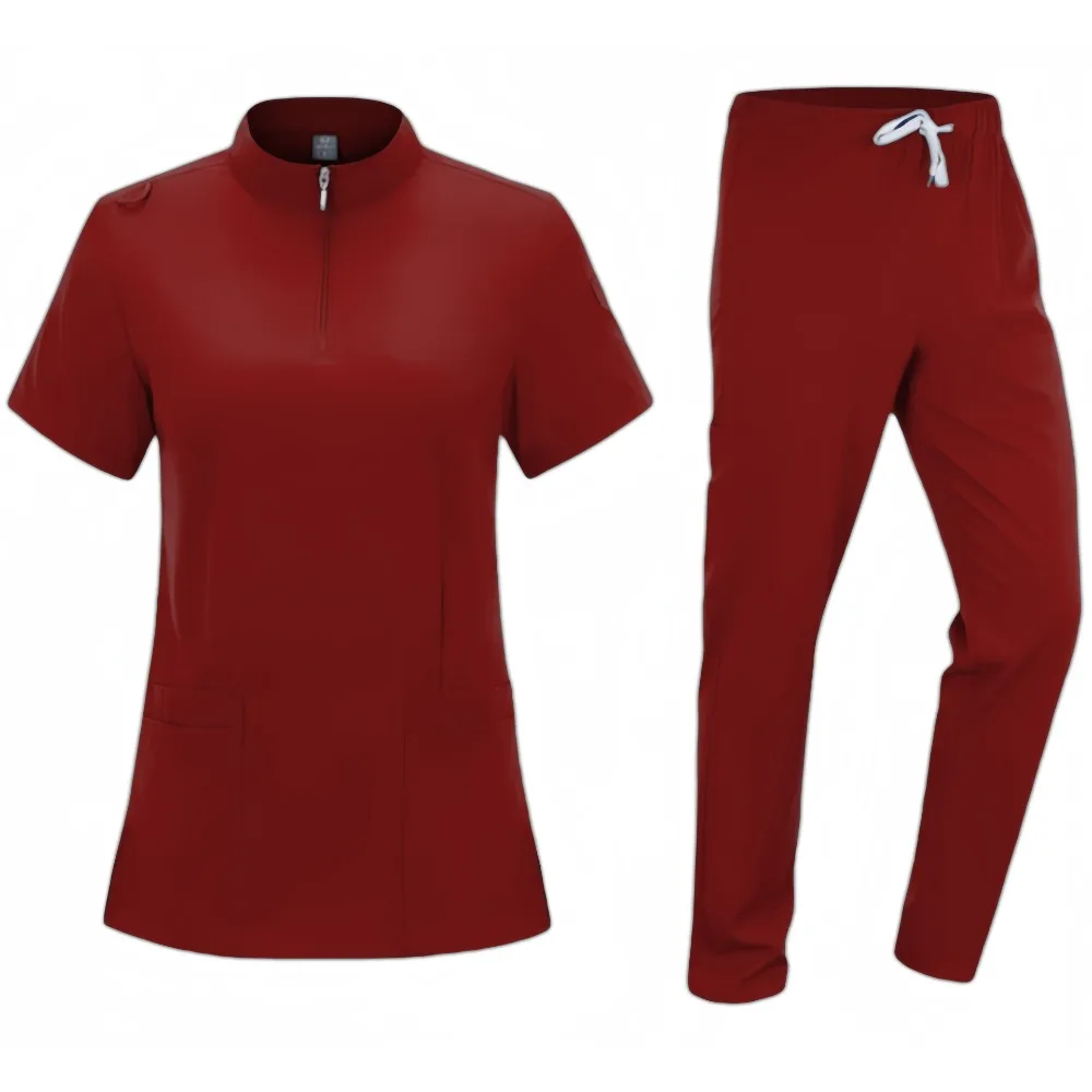 Medical Scrubs Uniform Women Scrub Sets Nursing Accessories Hospital Surgery Gowns Dental Clinic Beauty Salon Workwear Nursing