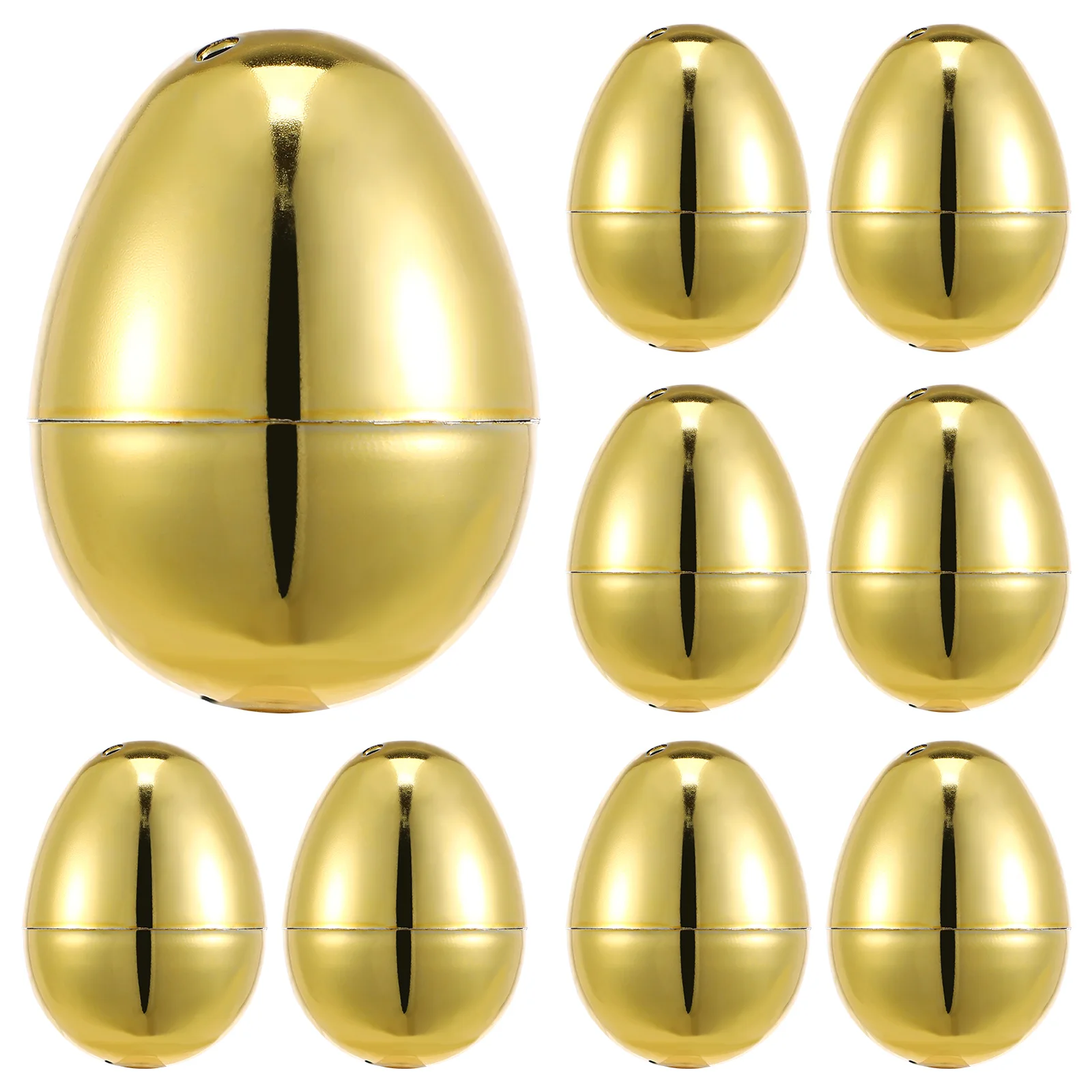 

20pcs Easter Decor Fillable Egg Plastic Refillable Eggs For Party Decoration Candy Gift Boxes Diy Easter Basket Stuffer Party