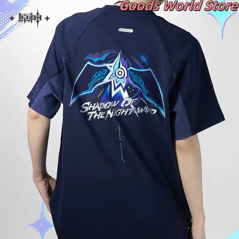 

Original Ororon T-shirt Mihoyo Genshin Impact Figure Ororon Cosplay Costume Anime Game Role Play Man Woman Clothes Half sleeve