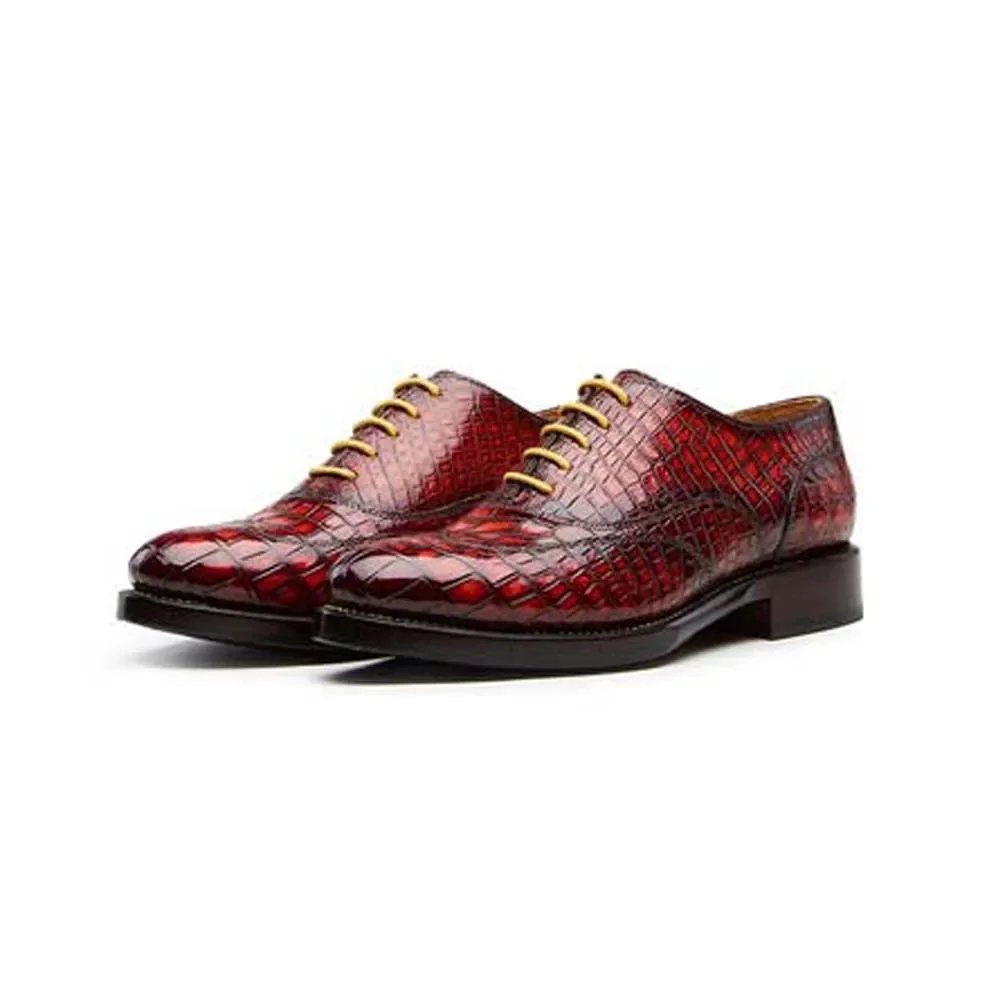 CWV  men formal  crocodile shoes business   banquet  Wedding