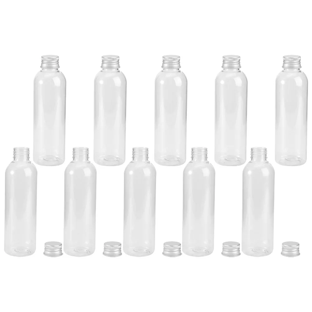 

22pcs Water Bottles Plastic Toiletries Containers Empty Transparent Travel Size Liquid Container Solid Bottle