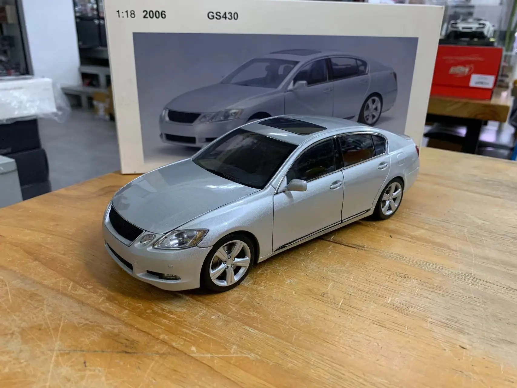 Autoart 1:18 GS430 2006 Simulation Limited Edition All Open Alloy Metal Static Car Model Toy Gift