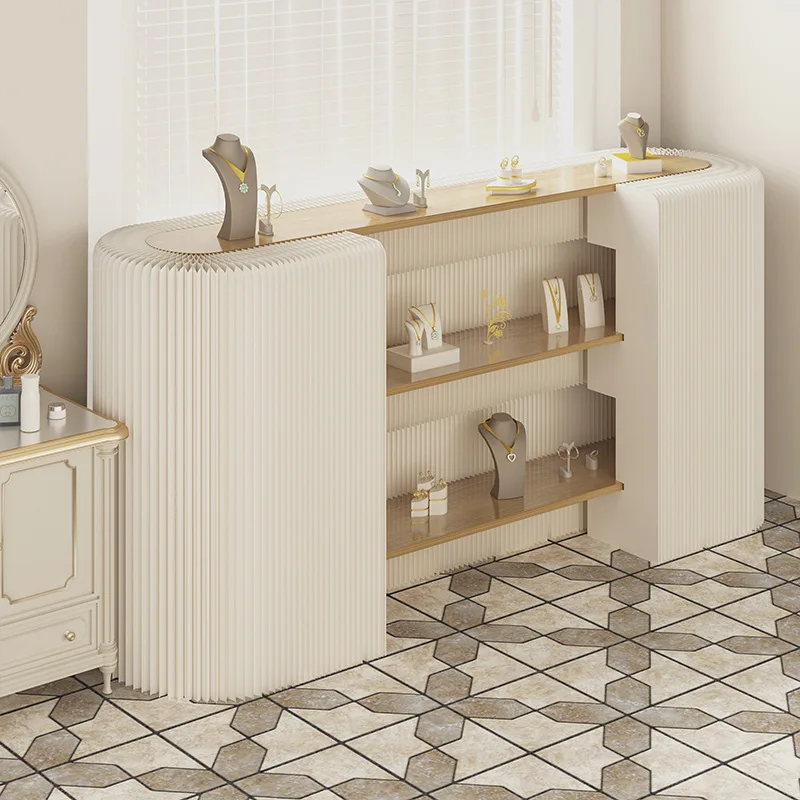 للطي منصة تشونغداو تخزين منصة منصة مشروبات ورقة قطاع خزانة عرض المنتجات المتنقلة #4