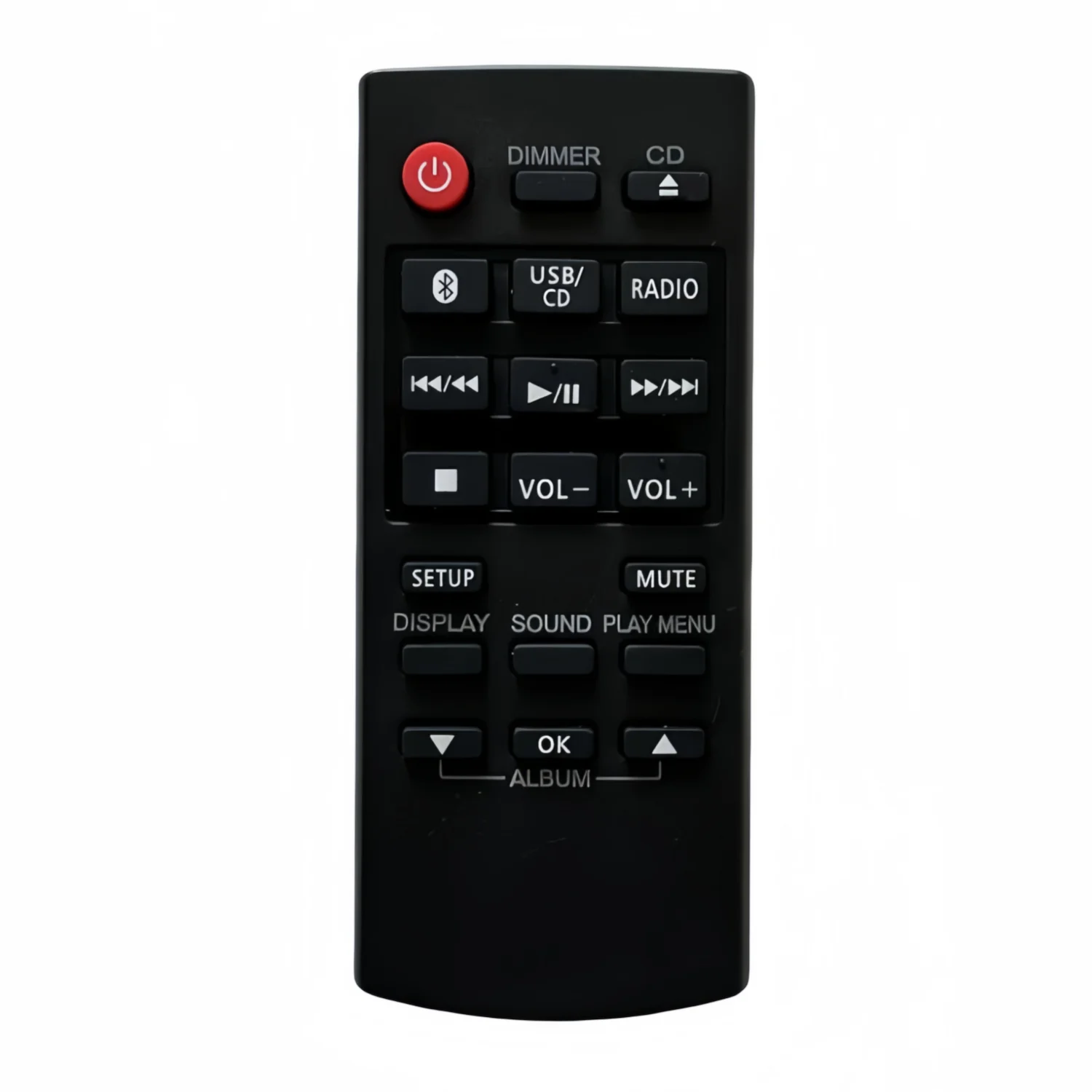 New Remote Control For Panasonic SC-PM250EG SA-PM250 SC-HC39 SA-UX100 SA-AKX200 Compact Micro Hi-Fi Stereo System