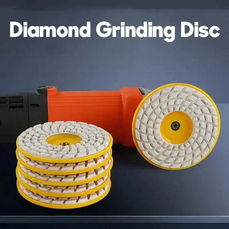 

Diamond Grinding Disc 100mm Tile Trimming Dry Grinding Plate Slate Glass Marble Stone Chamfer Edge Grinding Polishing