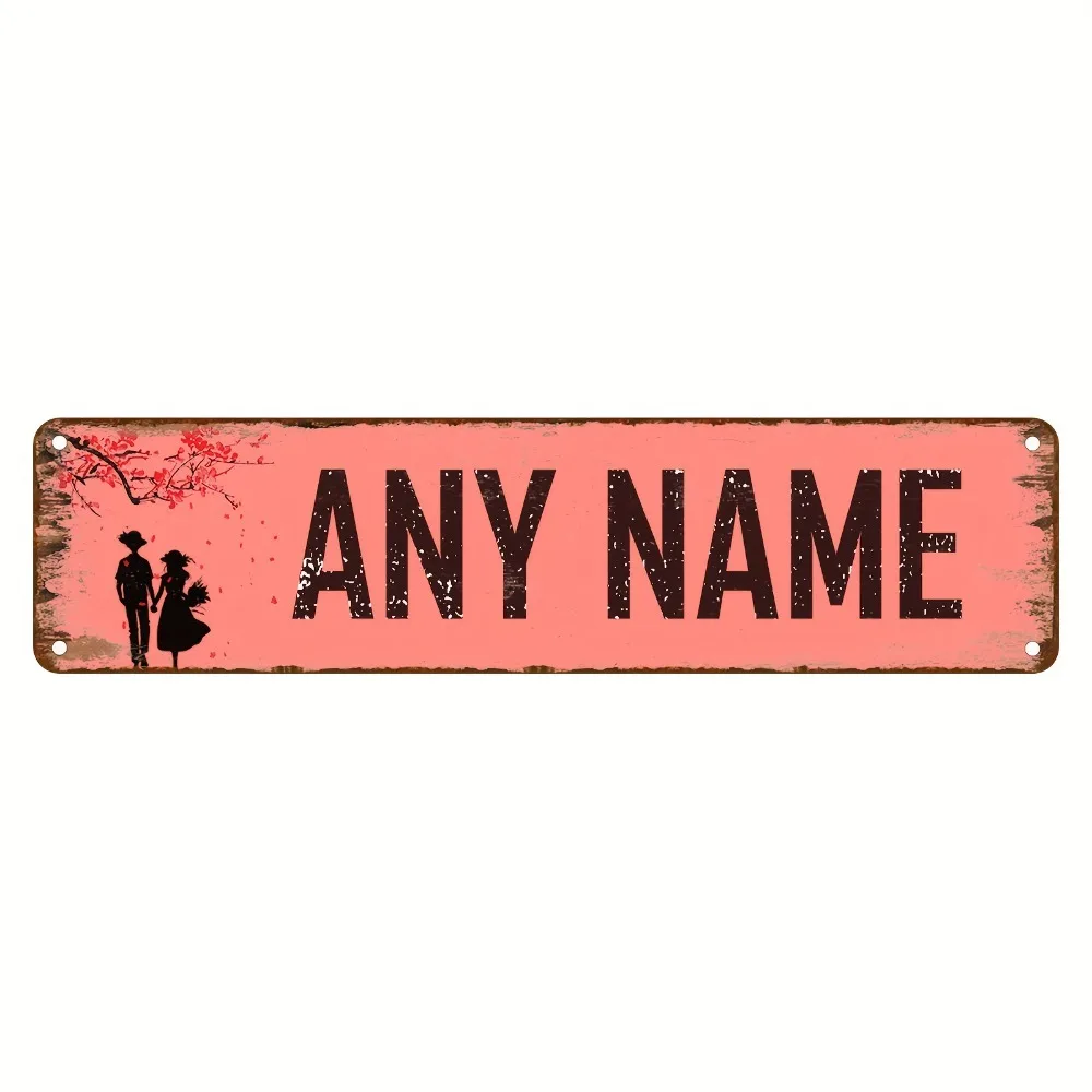 Custom Vintage Street Sign 15.75x3.94
