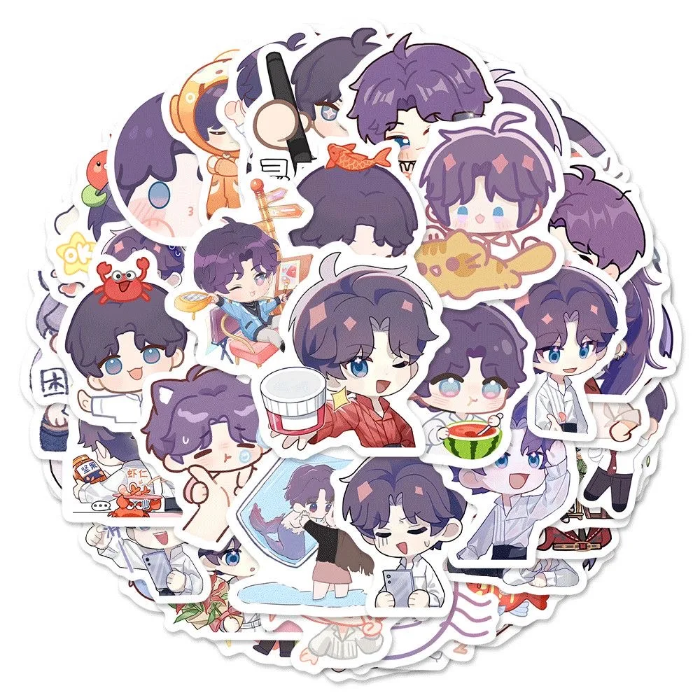 

Sunsyea Love and Deepspace Merch Fans Collection Role Stickers 88 Pieces Rafayel