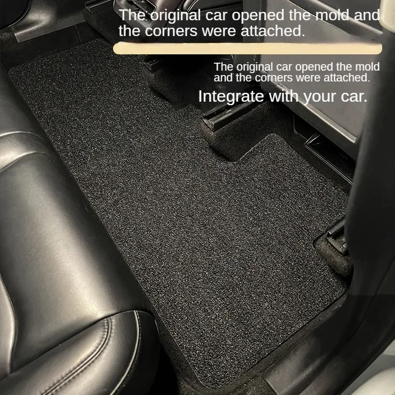 Floor Mats for Tesla Model 3 Anti-slip Mats Cargo Liner Cargo Trunk Mat Left Right Driving Mat Front Trunk Pad Inner Accessories
