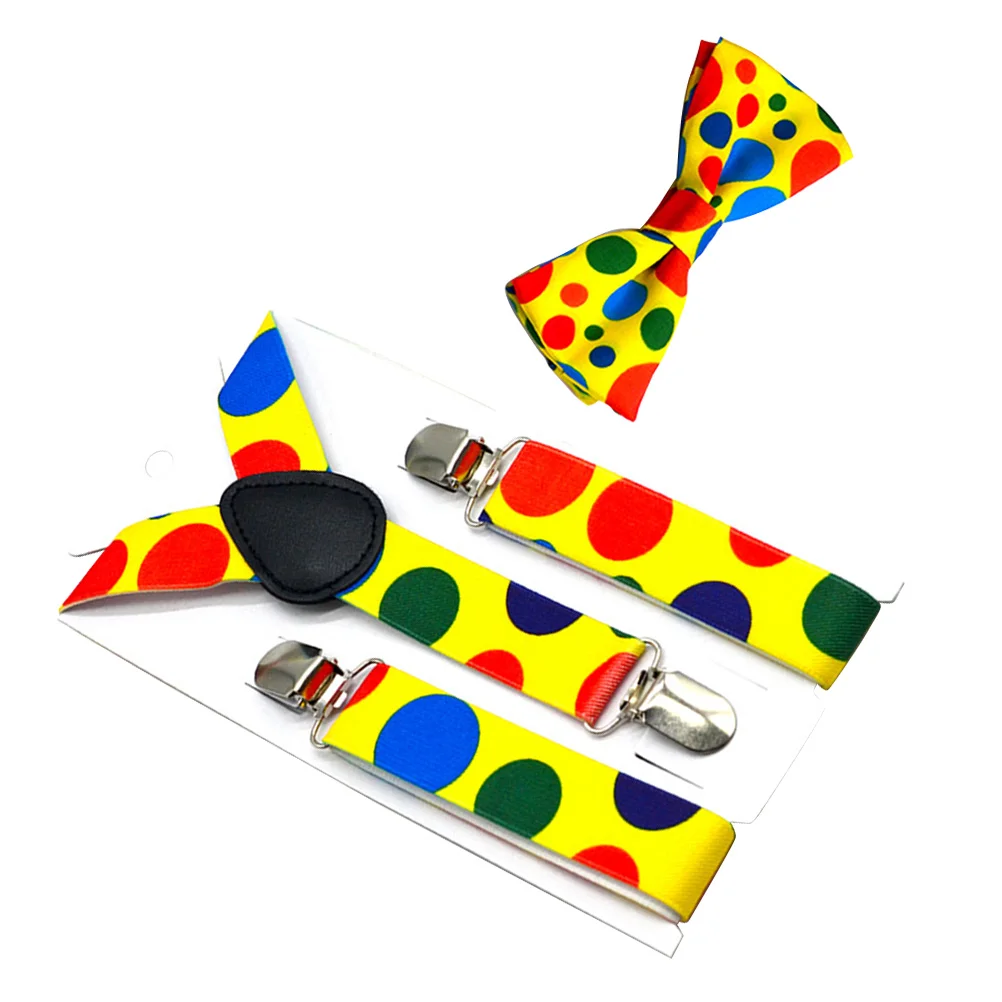 Accessories Children\'s Bow Tie Accessory Student Kid Halloween Suspender Kids Suspenders
