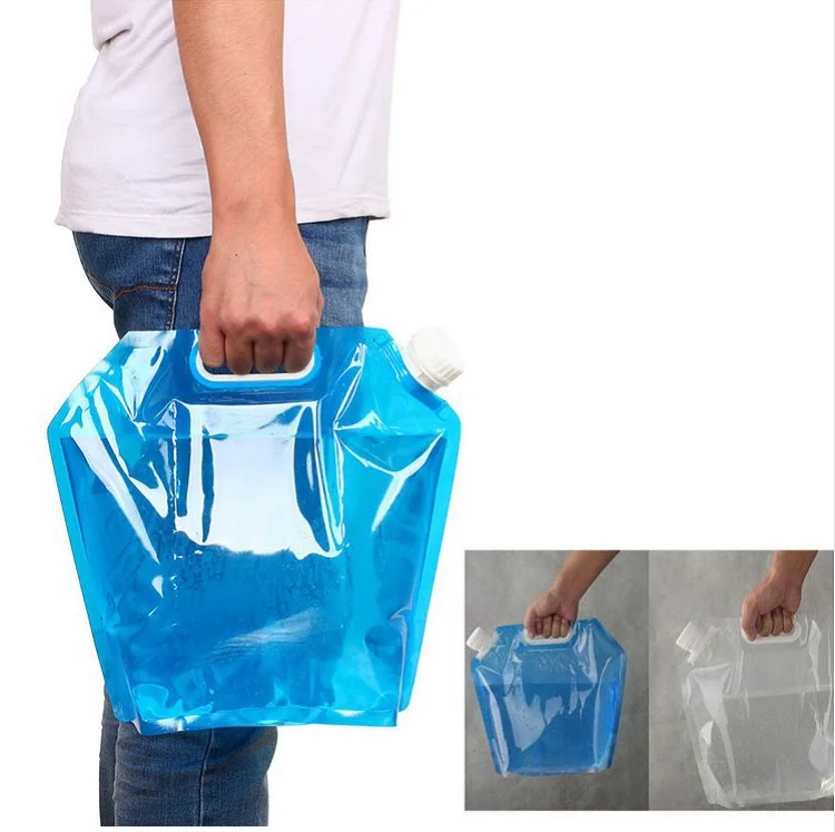 5L/10L Zusammenklappbarer Wasserbehälter Wasserspeicher Krug Tasche für Outdoor Camping Wandern Notfall Überleben YYSD05 – Detail 4