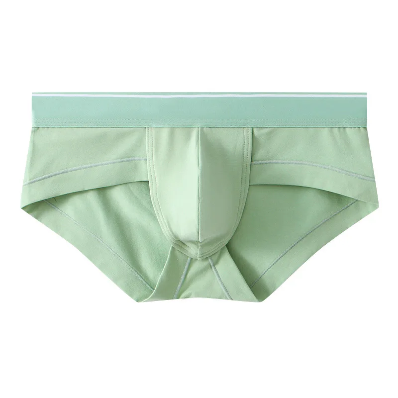 Mens Bikini Underwear U Convex Underpants Cueca High Fork Panties Soft Thin Breathable Briefs Popular Elastic Seamless String