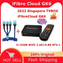 iFibre Cloud i9 annual fee iFibre Cloud GK6 Singapore Starhub tv box 4gb32gb dual wifi BT5.1 Local Warranty