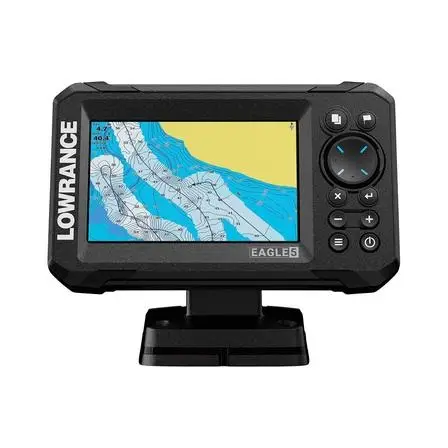 Lowrance EAGLE 5 Split Shot ROW Premium Quality GPS  with 0.6-500m Range Eagle 5 50/200 HDI