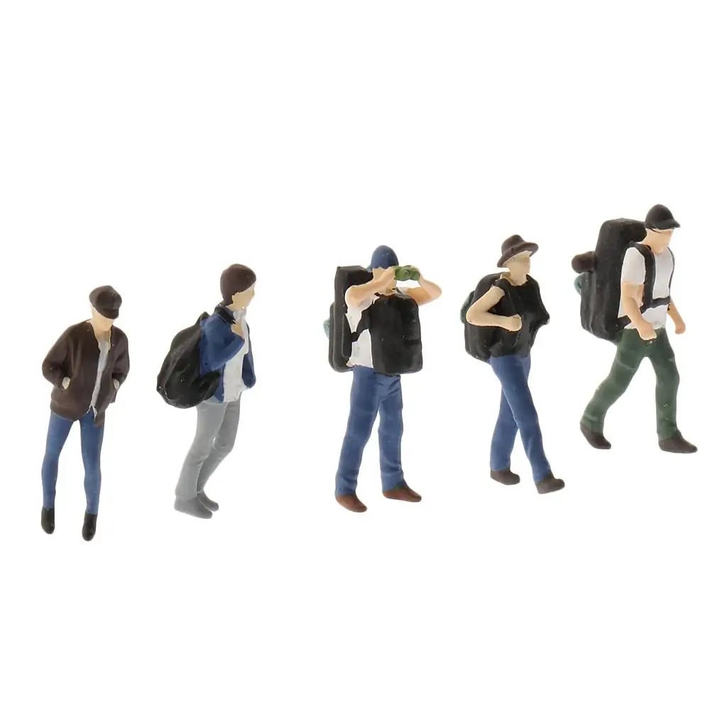 

Realistic Diorama Figures 1/64 Scale Resin Miniatures Objects for Street Office Scene Decoration