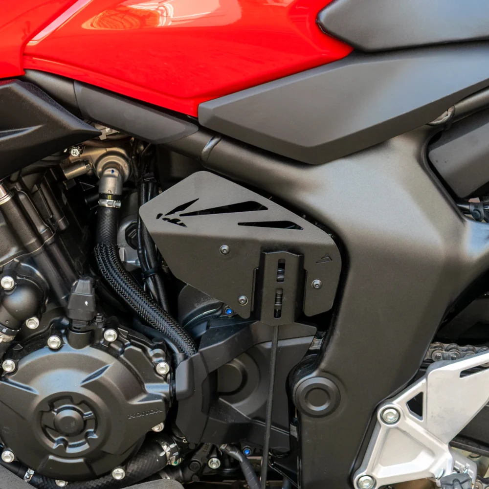สําหรับ Honda CB1000 Hornet 2024 2025 อลูมิเนียมด้านข้างแผงรถจักรยานยนต์ Gap FILLER สีดํา Anodized ติดตั้งง่ายอุปกรณ์เสริม