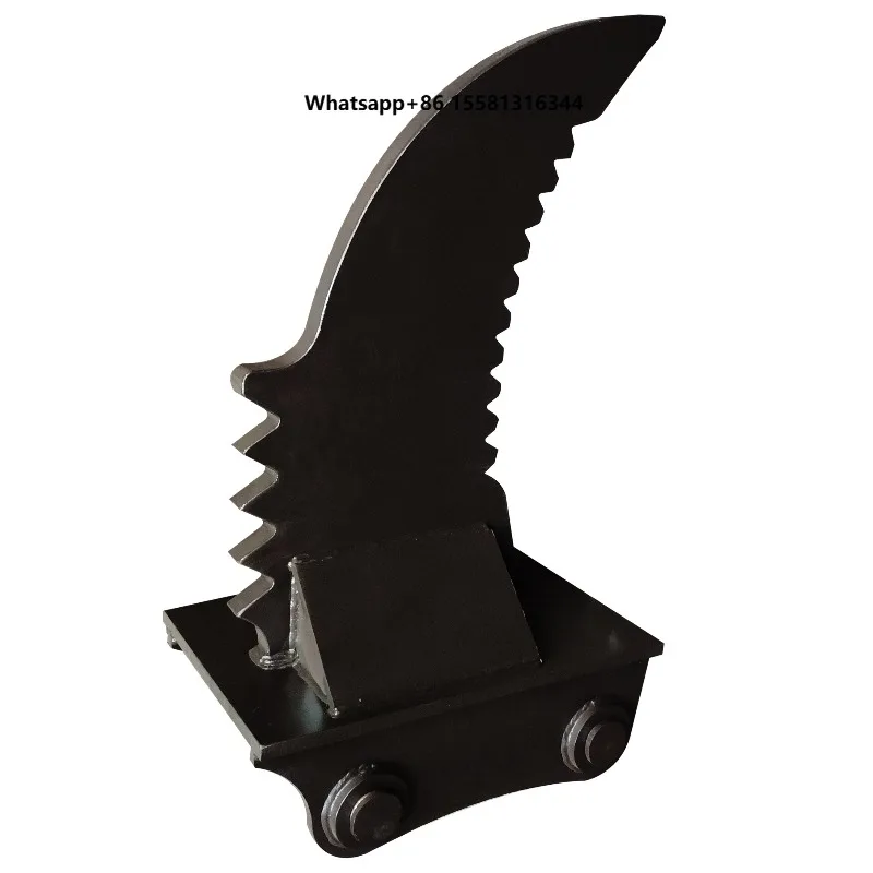 OEM Excavator Front Attachment Construction Parts Ripper Bucket For Excavator