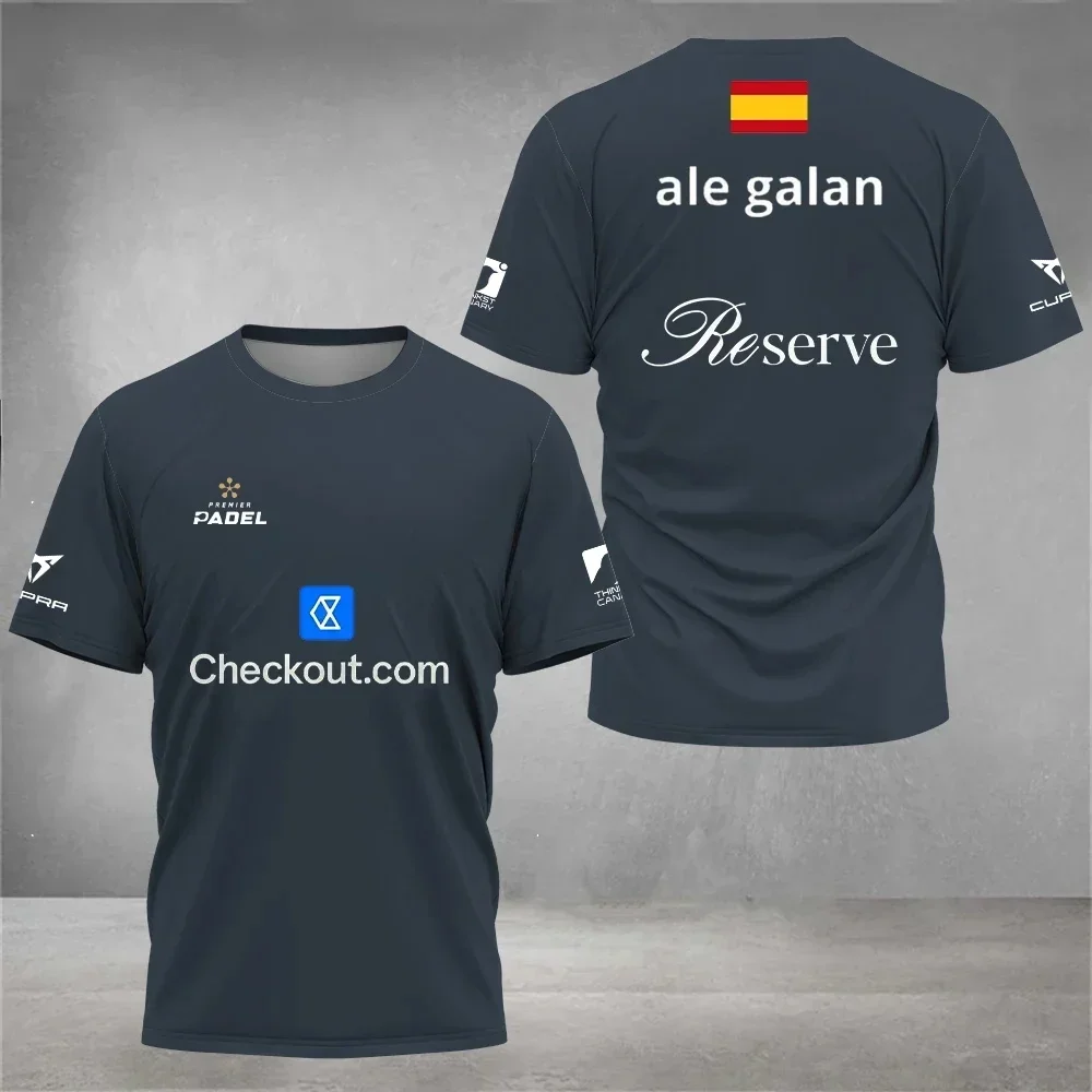 2026 Cool Padel Atmungsaktives Kurzarm-Fitness-T-Shirt für Herren und Damen – Sommerliches, schnell trocknendes O-Neck-Street-T-Shirt – Neues Padel-Sport-Oberteil für Erwachsene – Detail 2