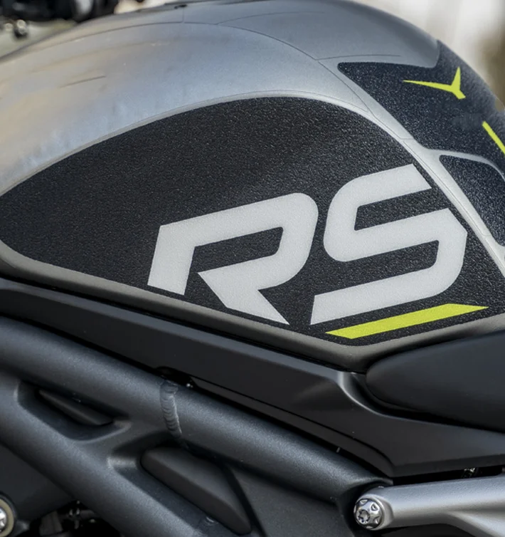 FIT FÜR Speed Triple 1200rs 1200RS Motorrad Anti Slip Heizöl Tank Pad Seite Knie Grip Aufkleber Aufkleber Schutz Aufkleber Pad