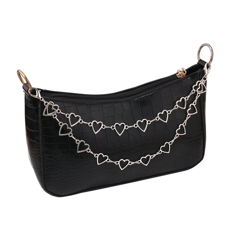 Crossbody Star Pendant Eye-Catching Shoulder Multi-Layer Metal Chain Strap Stylish Butterfly Pendant For Accessories