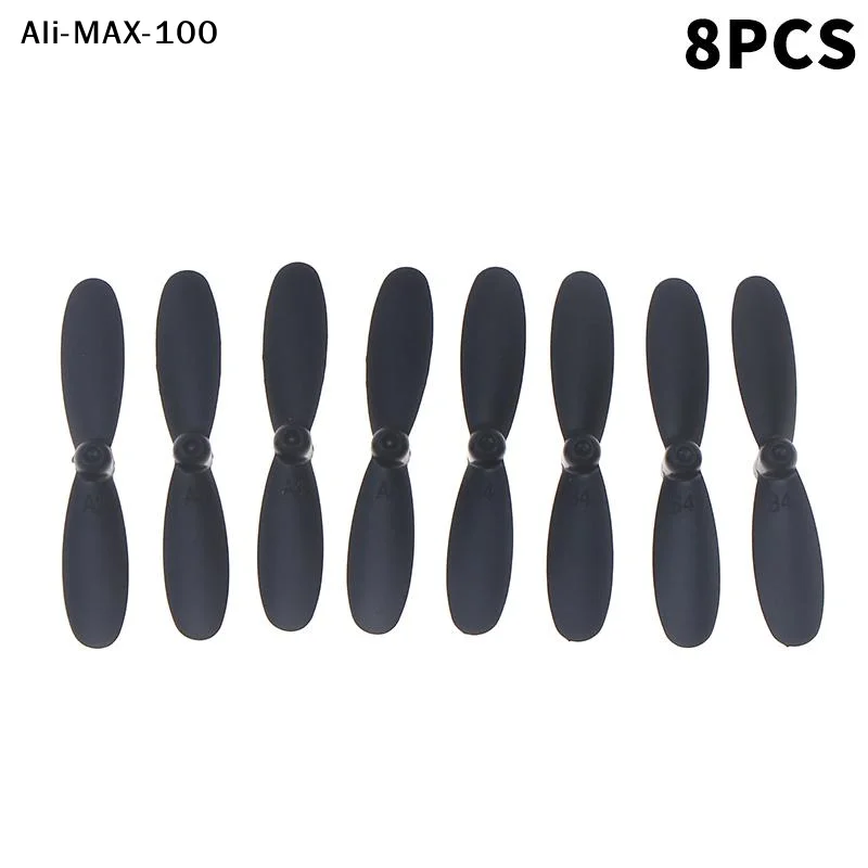 

【AyS】8PCS 42mm Props For 4D RC Spare Parts V8 Mini Toy R/C Mini Drone Quadcopter Propeller Parts Kit