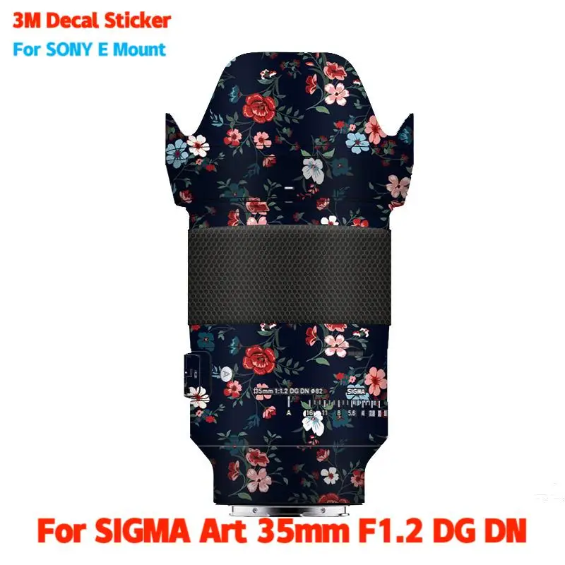 Art35 F1.2 DG DN Anti-Scratch Lens Sticker Protective Film Body Protector Skin For SIGMA Art 35mm F1.2 DG DN For SONY E Mount