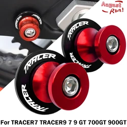 Tracer M6 For YAMAHA TRACER7 TRAACER9 700GT 900GT TRACER 7 9 GT 오토바이 액세서리 스윙 암 스풀 슬라이더 후면 스탠드 나사