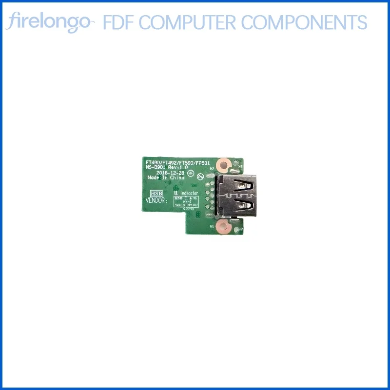 New USB Board Flex Cable For Lenovo ThinkPad T15 P43s T490 T14 P14s P15s Gen 1 2 NS-B901 Replacement Part