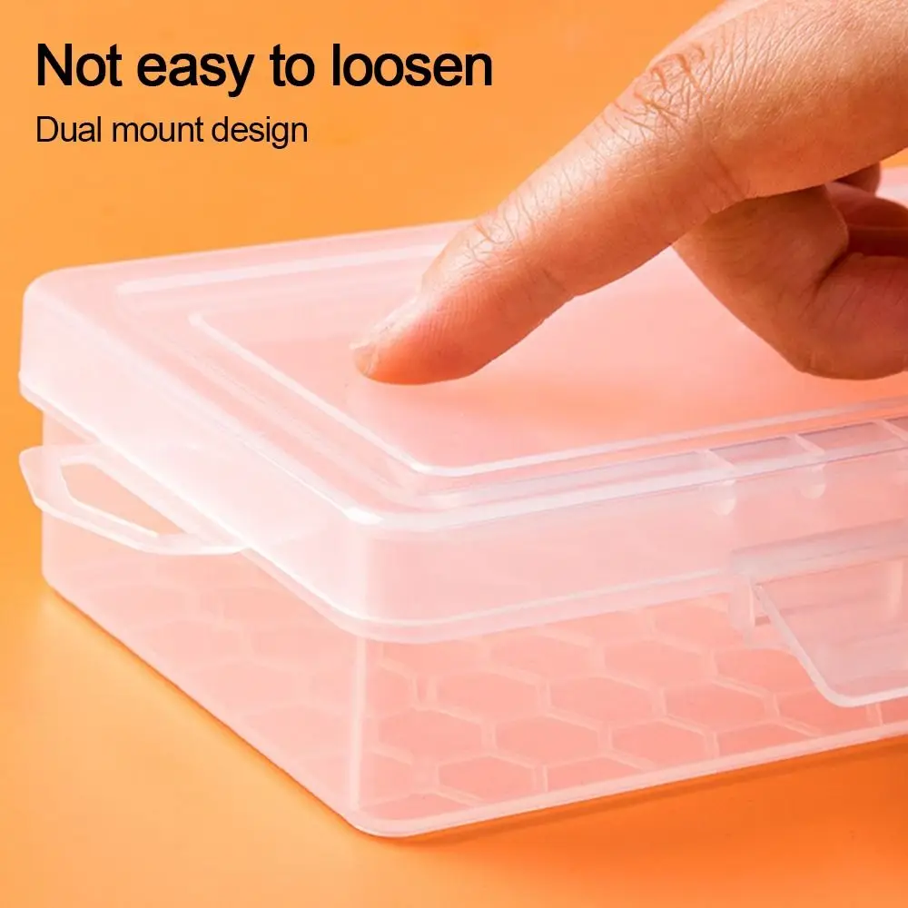 

New Transparent Storage Box Large Capacity Plastic Pen Case Multifunctional Brushes Painting Organizer Arts Crafts
