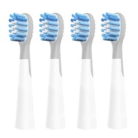 4 Pcs/Pack Replacement Brush Heads For usmile Q3 Q3S Q1 Children's Electric Toothbrush Head Soft DuPont Bristles Shock-absorbing