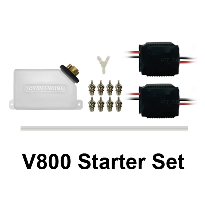 TOYAN Engine Starter Kit for L200/L400/V400/V800/Methanol Engine Model Starter Kit/Water Tank Kit Radiator