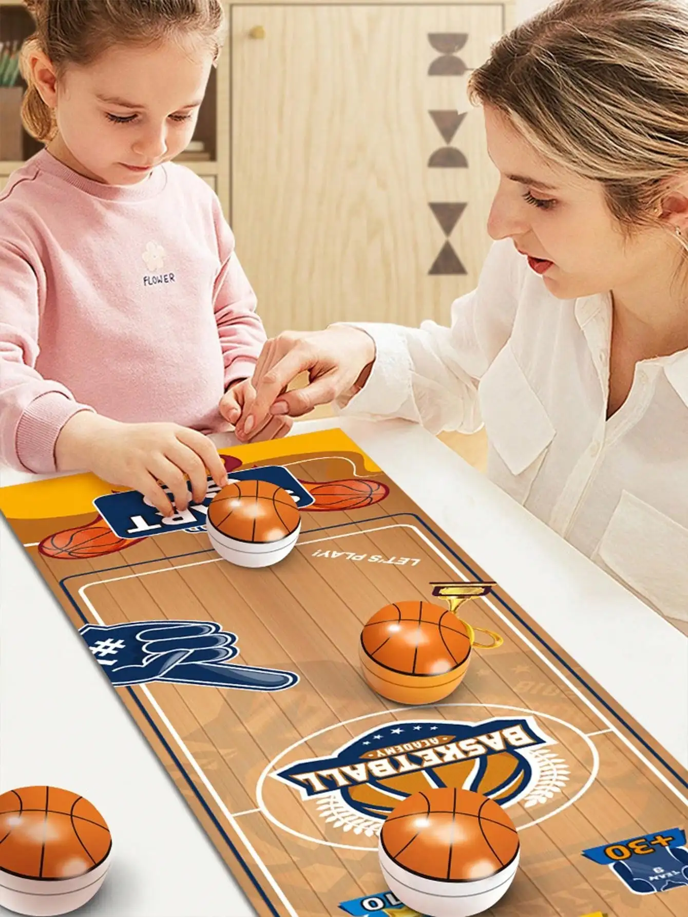 

Parent-Child Interaction Mini Desktop Bowling Toys Children Interesting Indoor Cartoon Table Game Developmental Sport for Kids