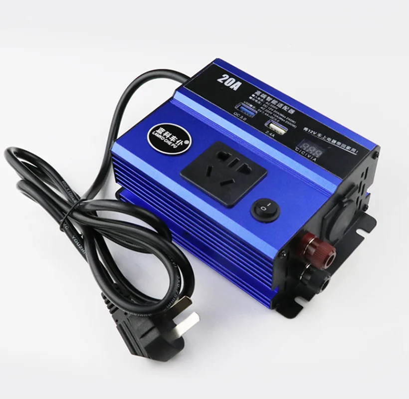 H8 220V to 12V24V Household Power Converter High Power Voltage Converter Car mounted Rice Cooker AC/DC