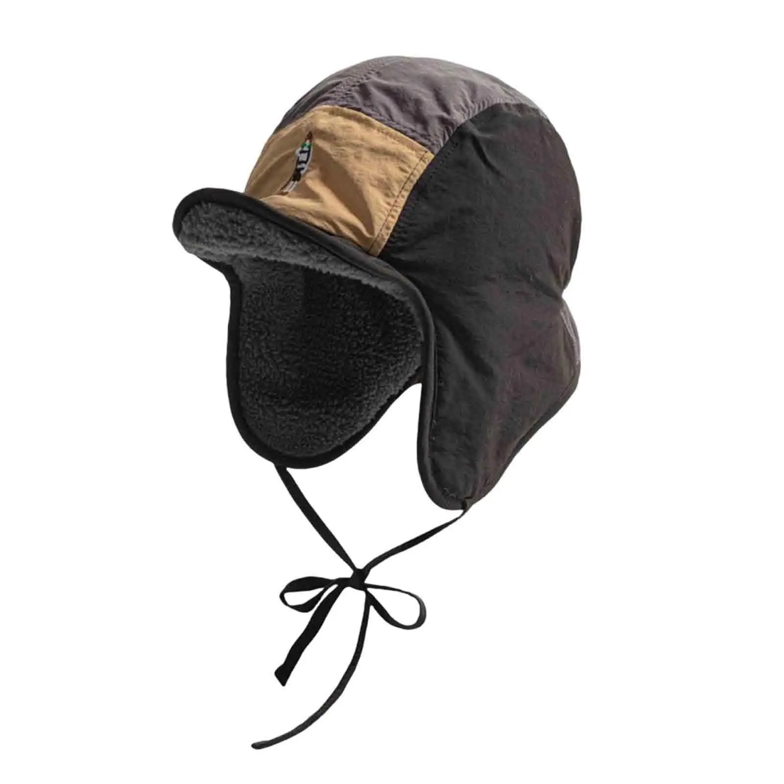 الرجعية خمس قطع اللون منعت المخملية الدافئة لي فنغ قبعة لكل من الرجال والنساء يندبروف وقبعة عادية متعددة الاستخدامات لركوب الدراجات #4