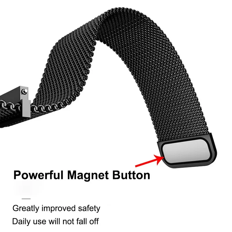 Milanese Magnetic Strap+Case for Redmi Watch 5 Active Band TPU Soft Case Screen Protector For Redmi Watch 5 Lite Metal Watchband image 5