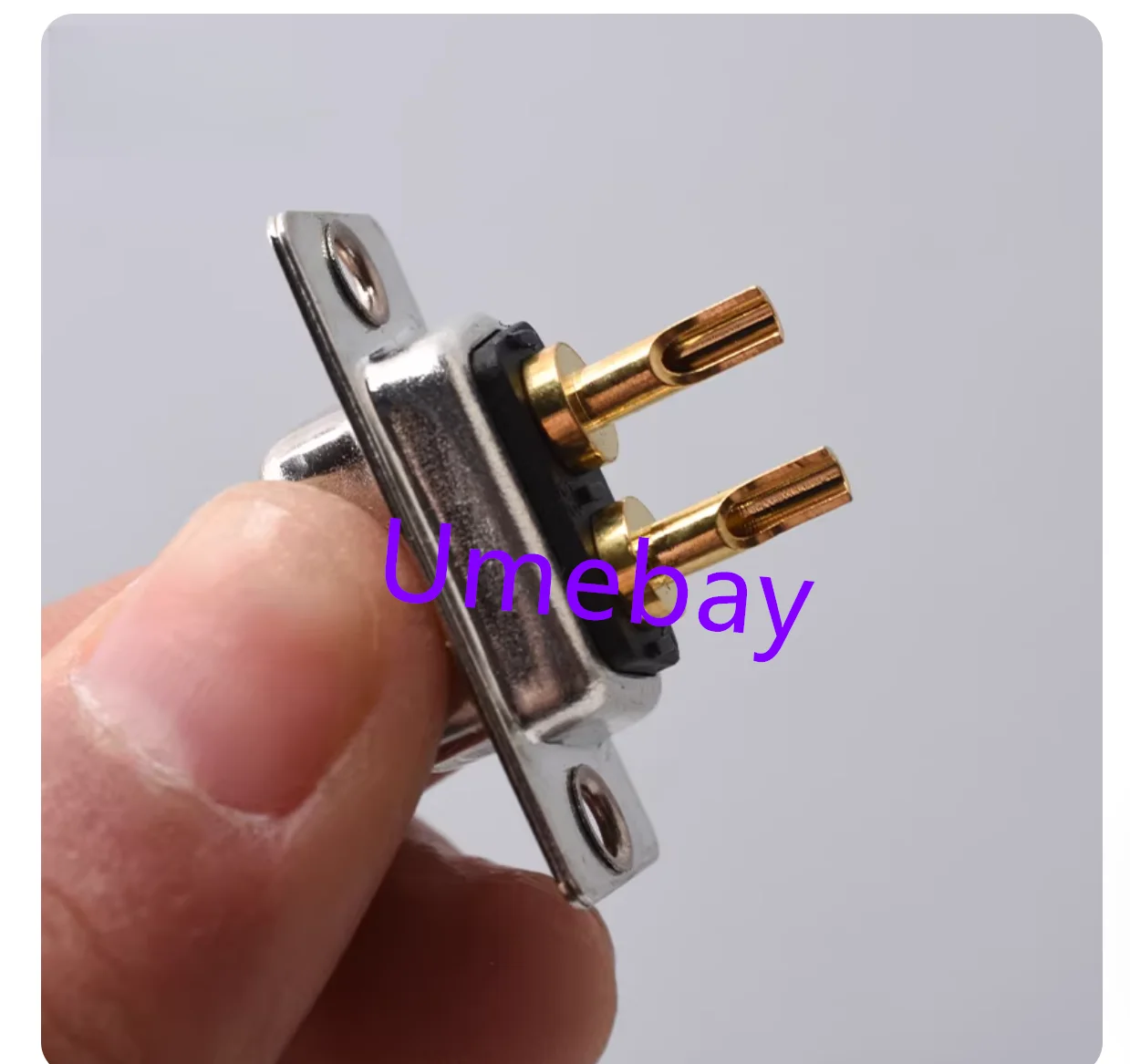 10 pieces, integrated circuit,  D-SUB connector 2V2 (male/female) high current DB2 (bent PCB solder board with bracket)