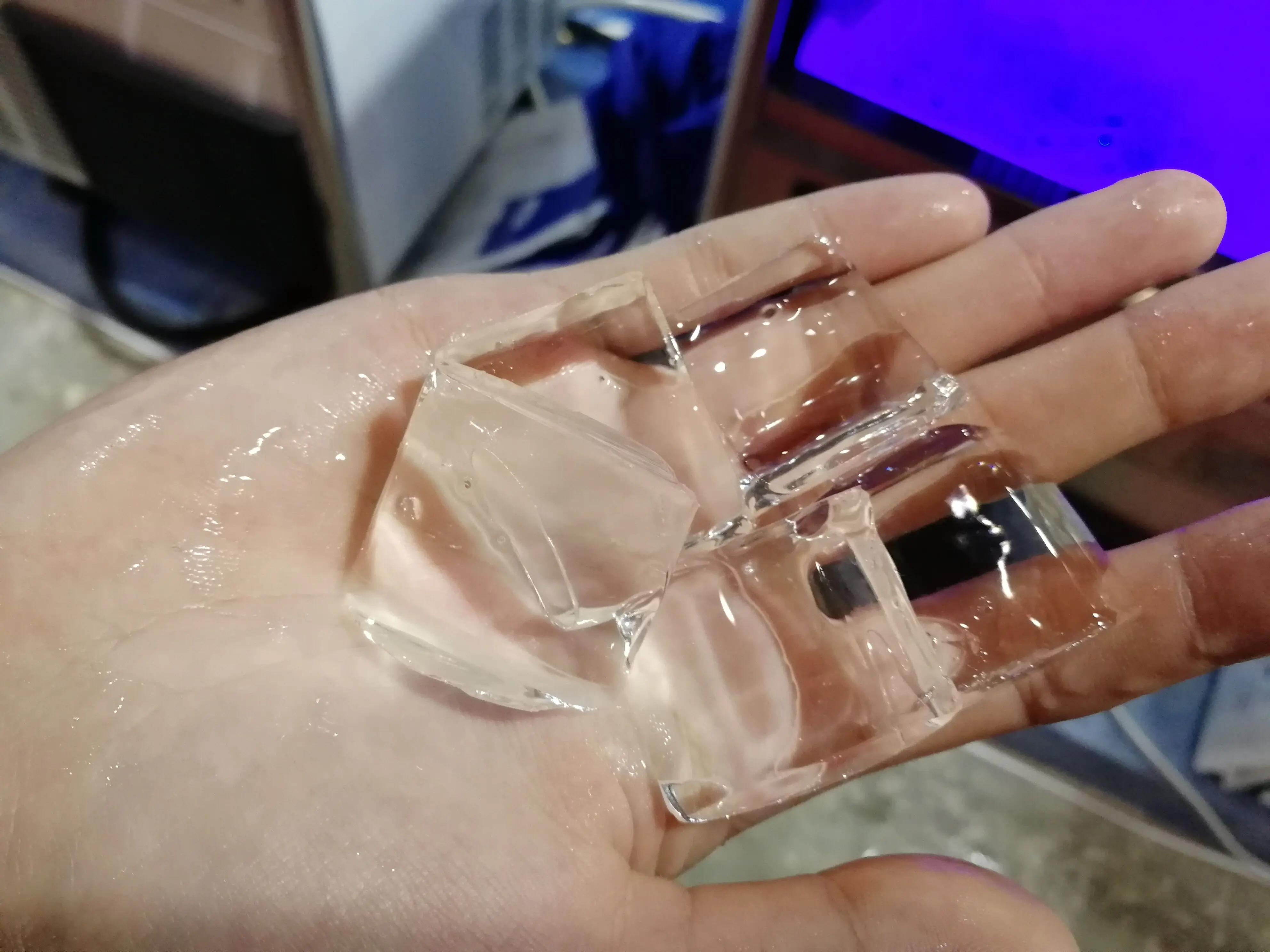 ماكينة صنع الثلج المخصصة للسنوكر 100 كجم ماكينة صنع الثلج على شكل هلال للاستخدام التجاري #4