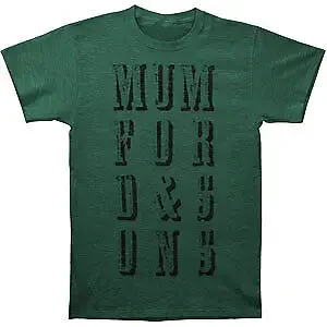 Men'S Mumford Sons Gentleman Of The Road Tour Slim Fit T Shirt X Large Green