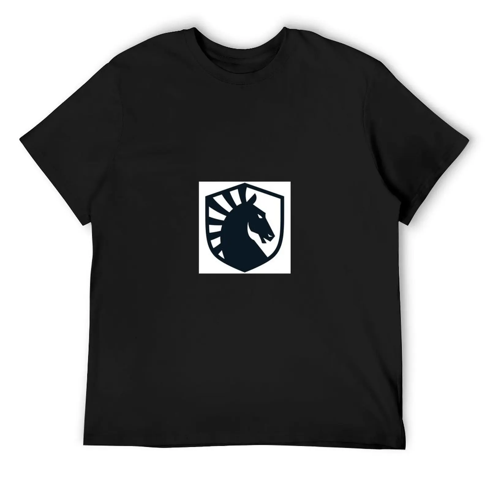 

Футболка Team Liquid, футболка с аниме, синий замок, эстетичная одежда, мужские хлопковые футболки