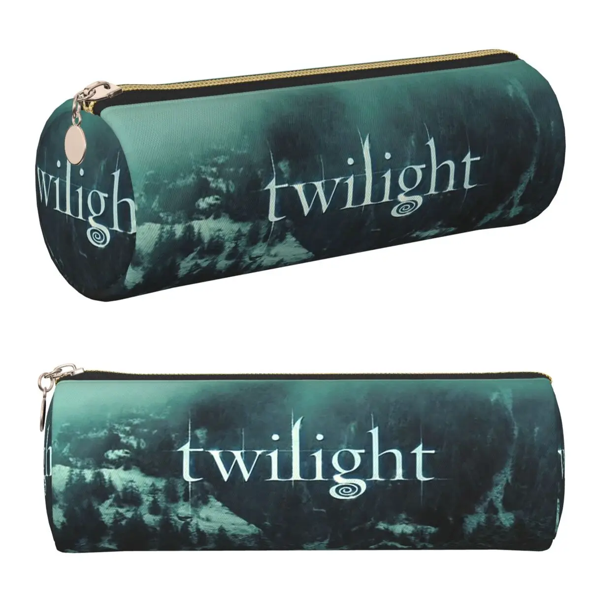 Movie TV Film Twilight Pencil Cases Pencil Pouch Storage Stationery Supplies Large Capacity Pen Box Pencil Bag for Boy Girl Gift
