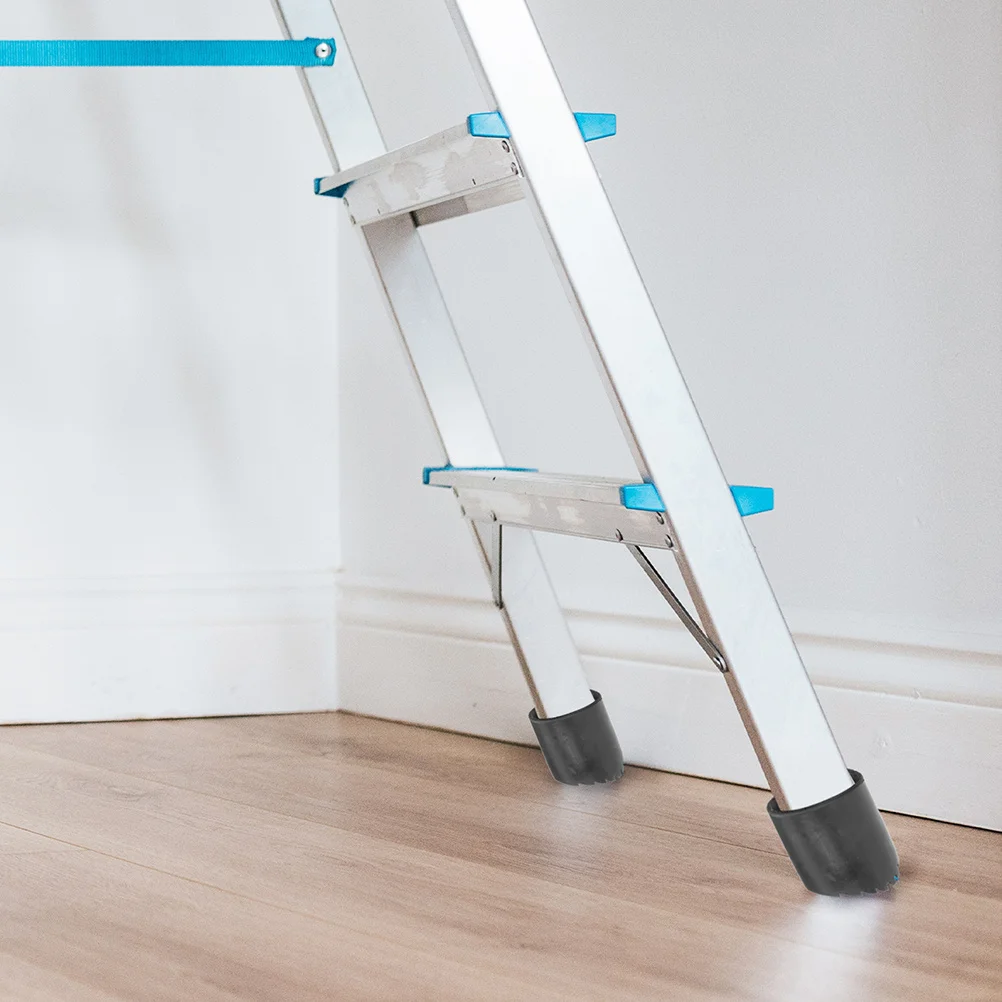 

3Pcs Ladder Foot Covers Rubber Anti-Slip Feet Protectors Thickened Safety Pads Stable Ladder Foot Protectors Replacement