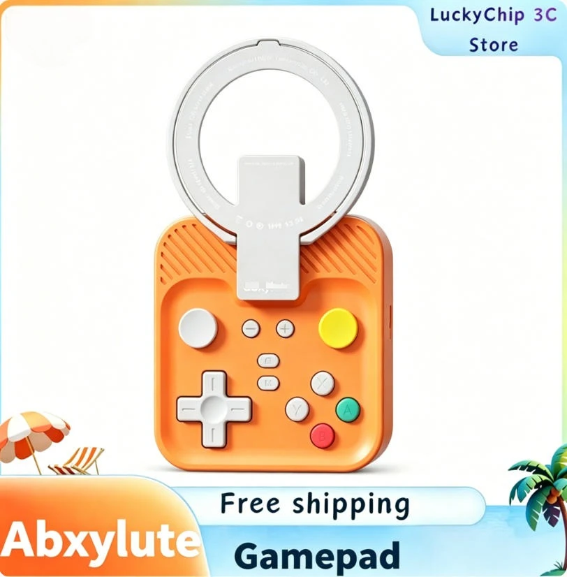 

Abxylute M4 Snap-On Phone Controller Mini Portable Magnetic Mobile Gampad MagSafe Snap for IOS/Android/Switch/PC Gift Game
