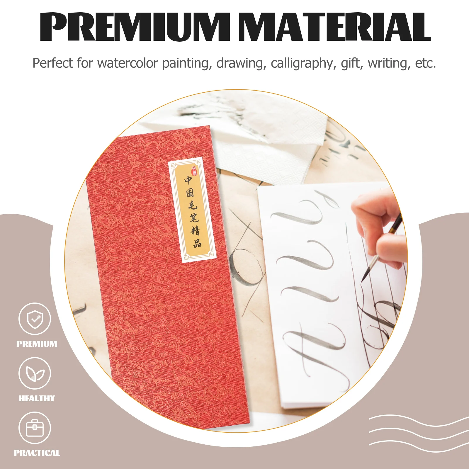 علبة فرشاة حامل صيني لوازم الرسم تخزين للفرش حاوية الخط الفنان حامل القلم تذكار