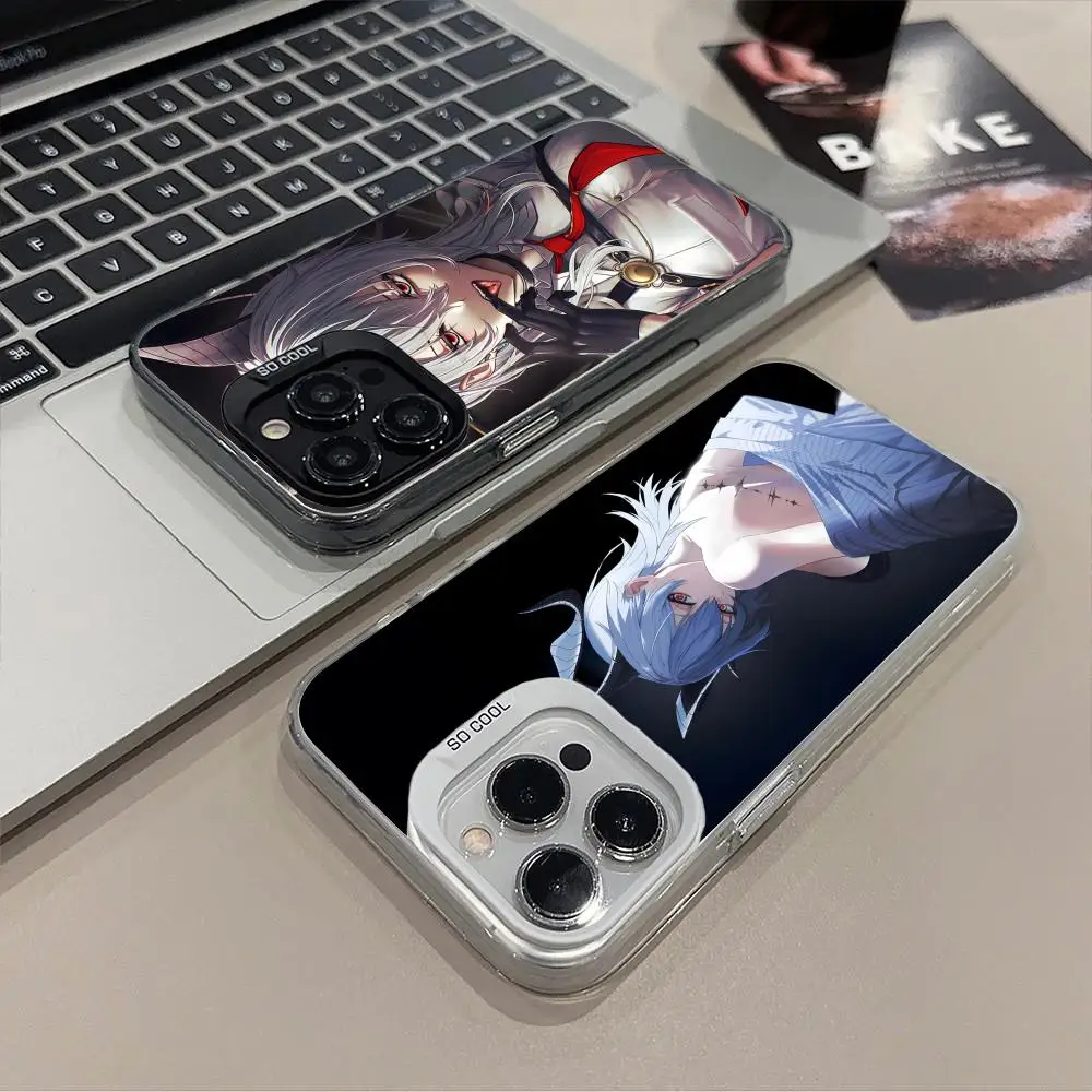 

Чехол Wuthering Waves Zani для iPhone 17 16 15 14 13 12 11 X XR XS 8 7 Air Pro Max Plus, полупрозрачный, цветной