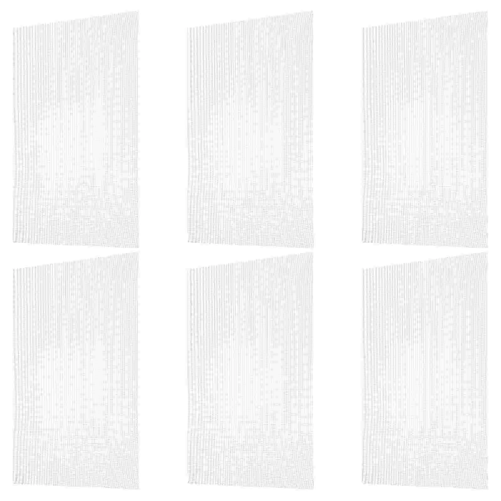 6 Sheets Stainless Steel Woven Wire Mesh Vent Screen Window Filter Cut Out Cage