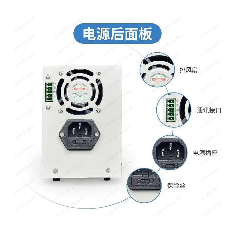 Adjustable DC Power Supply Overvoltage Protection 36V/3A Adjustable Power Supply High Precision Maintenance Digital Display