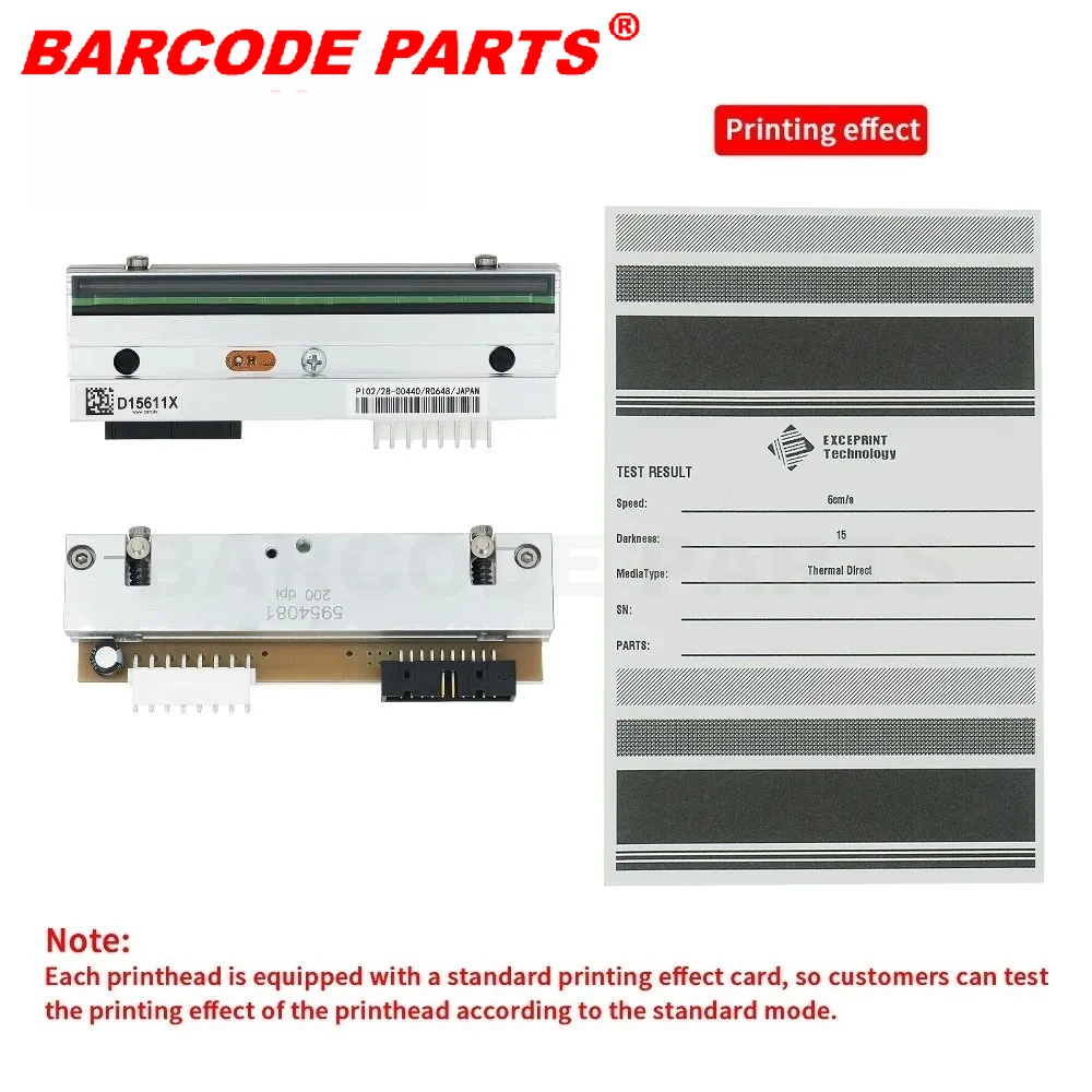 

✅5954081 Brand New 203dpi Printhead for CAB A4+ XD4T A4+M Thermal Barcode Label Printer✅