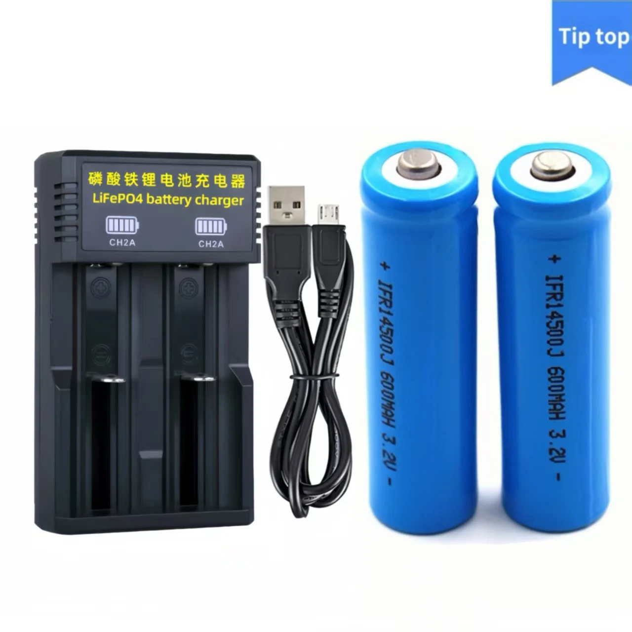14500 bateria lifepo4 3.2v 600mah lifepo4 carregador de bateria para barbeador grampo de cabelo lanterna microfone mouse campainha barbeador