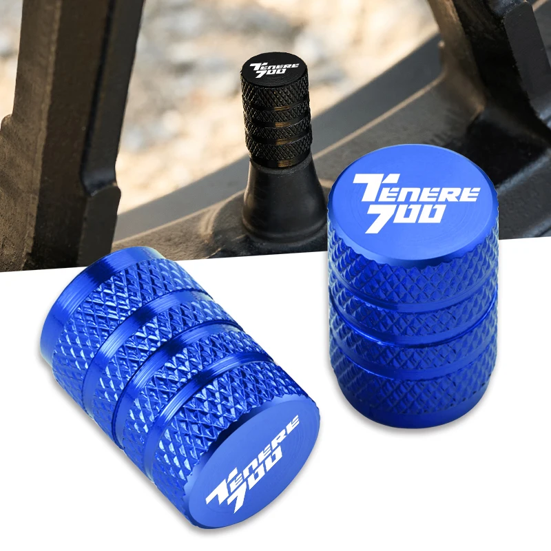 For Yamaha TENERE 700 Tenere700 XTZ 700 T700 2019-2023 Accessories Motorcycle CNC Aluminum Tire Valve Air Port Stem Cover Caps