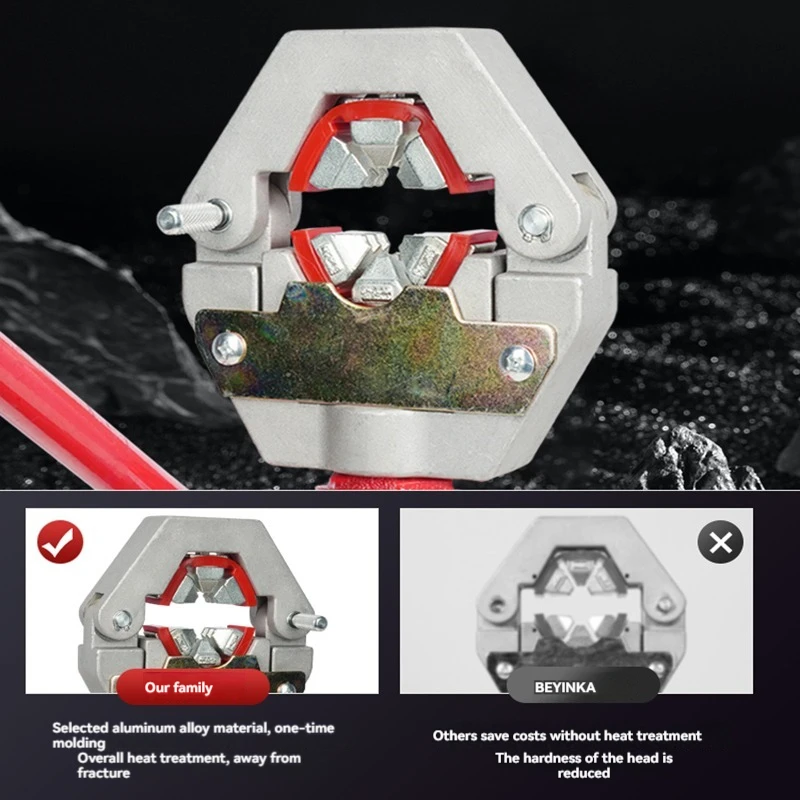 دليل الصحافة الهيدروليكية البخاخ آلة ضغط الأنابيب المحمولة رذاذ خرطوم زراعي الصلب كم النحاس المشترك قفل مشبك